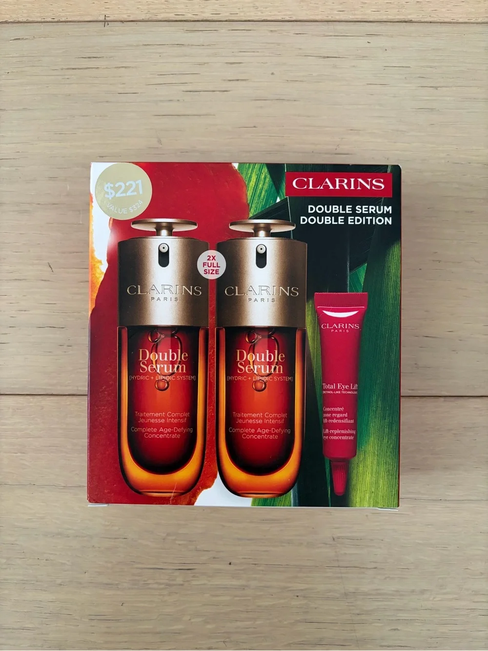 Clarins Double Serum Duo Double Edition Set - New in Box + Sealed!